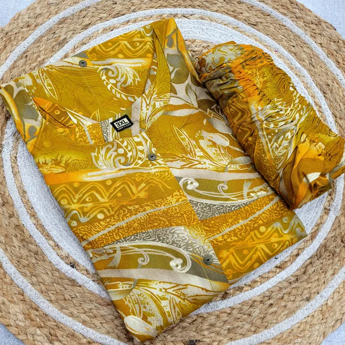 Premium 1st Quality Rayon Co-Ord Set | TS3345
